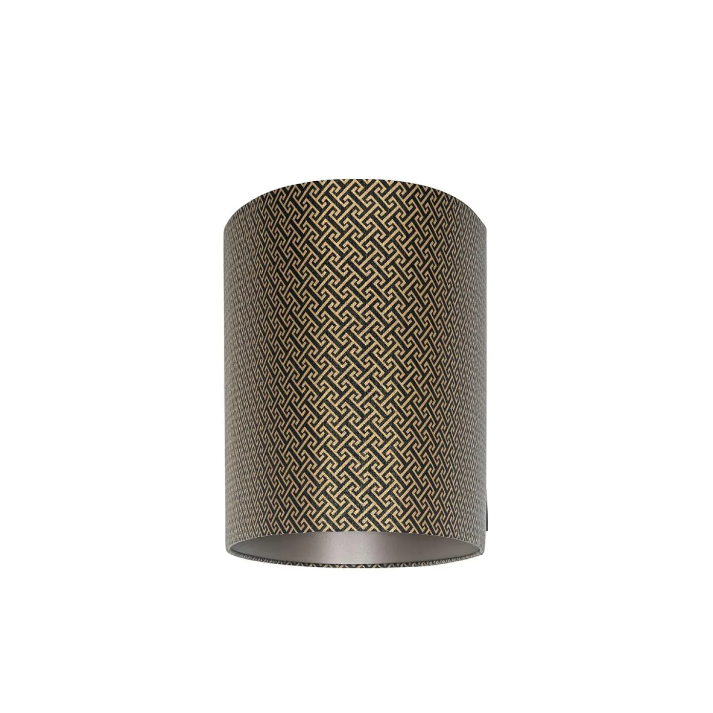 Lampenkap Geo kleur Zwart/Goud - Loft24.nl