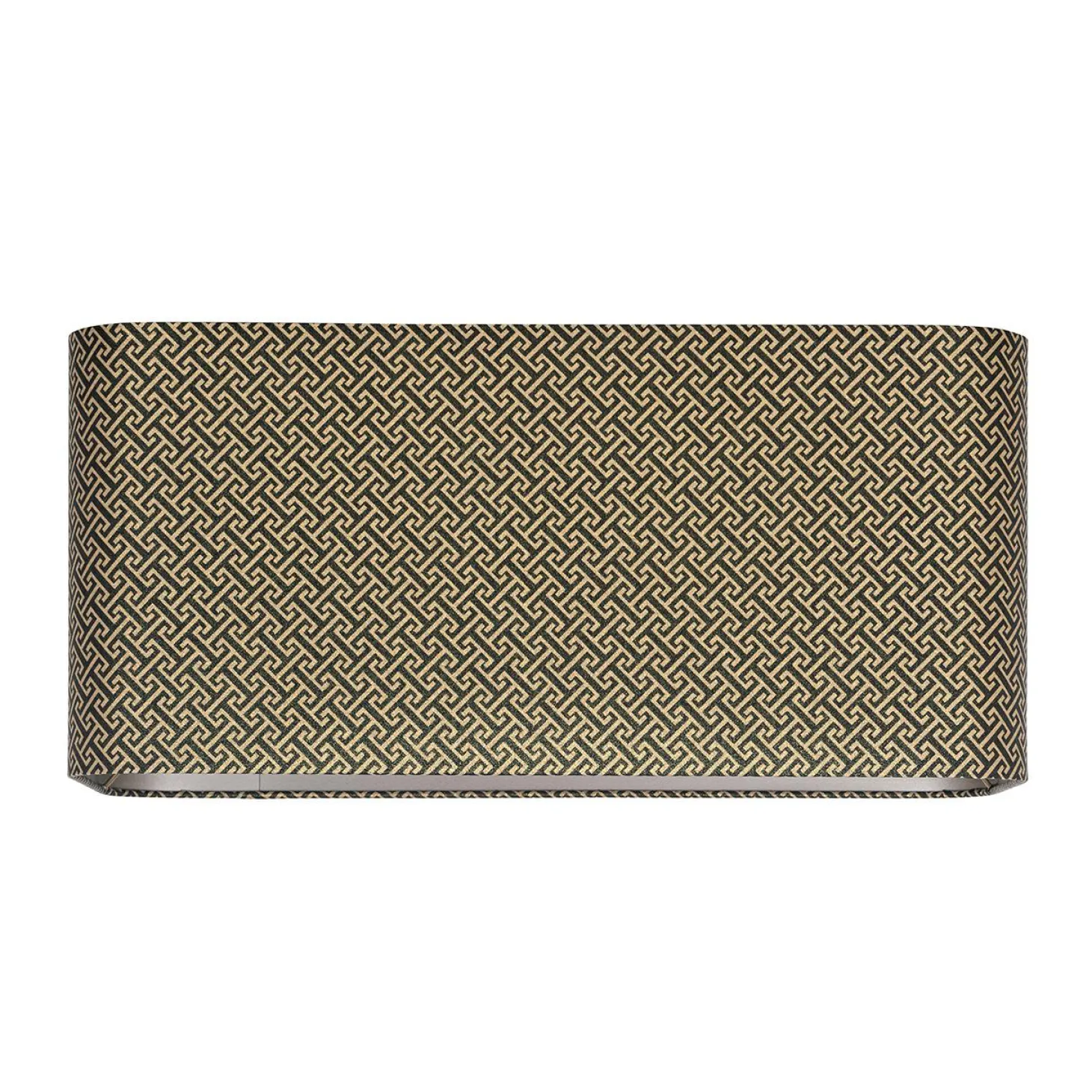 Lampenkap Geo kleur Zwart/Goud - Loft24.nl