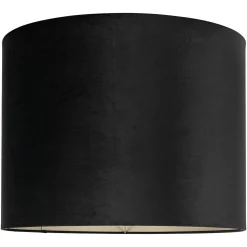 Lampenkap Maddy Velvet kleur Zwart - Loft24.nl