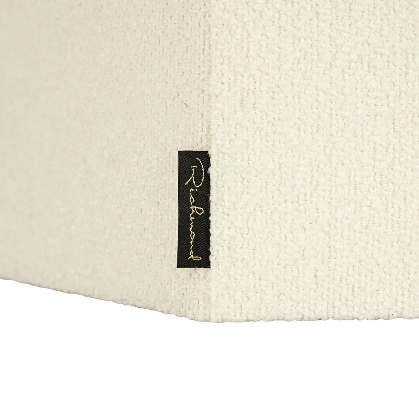 Lampenkap Soho Bouclé kleur Wit - Loft24.nl