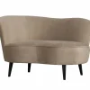 Lounge Fauteuil Sara - Khaki (links) - Loft24.nl