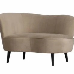 Lounge Fauteuil Sara - Khaki (links) - Loft24.nl