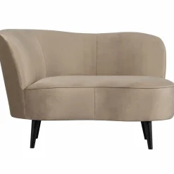 Lounge Fauteuil Sara - Khaki (links) - Loft24.nl