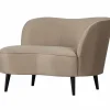 Lounge Fauteuil Sara - Khaki (rechts) - Loft24.nl