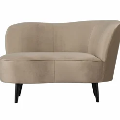 Lounge Fauteuil Sara - Oker (links) - Loft24.nl