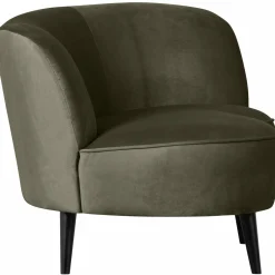Lounge Fauteuil Sara - Warm Groen (rechts) - Loft24.nl