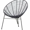 Loungestoel Jane - Donkerblauw - Loft24.nl