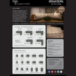 Modulaire Bank Vigo - zelf samenstellen - Loft24.nl