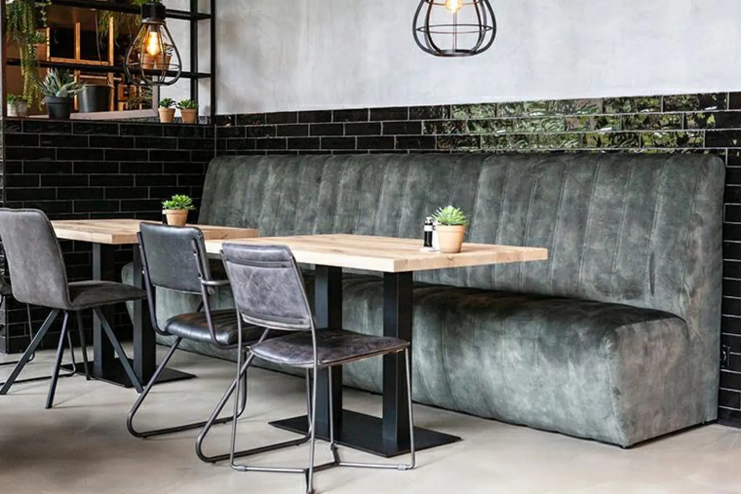 Modulaire Eetkamerbank Maria zelf samenstellen - Loft24.nl