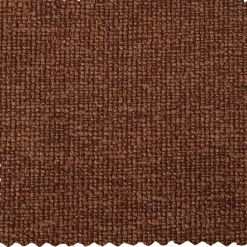 Mojo Loungebank rechts bouclé roestbruin melange - Loft24.nl