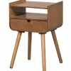 Nachtkastje Nils 36 x 30cm, kleur Naturel - Loft24.nl