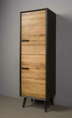 Opbergkast Bresso Eiken174 x 55 cm (rechts) - Loft24.nl