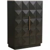 Opbergkast Claremont Eiken en travertin 139 x 95cm - Loft24.nl