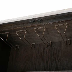 Opbergkast Claremont Eiken en travertin 139 x 95cm - Loft24.nl