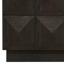 Opbergkast Claremont Eiken en travertin 139 x 95cm - Loft24.nl