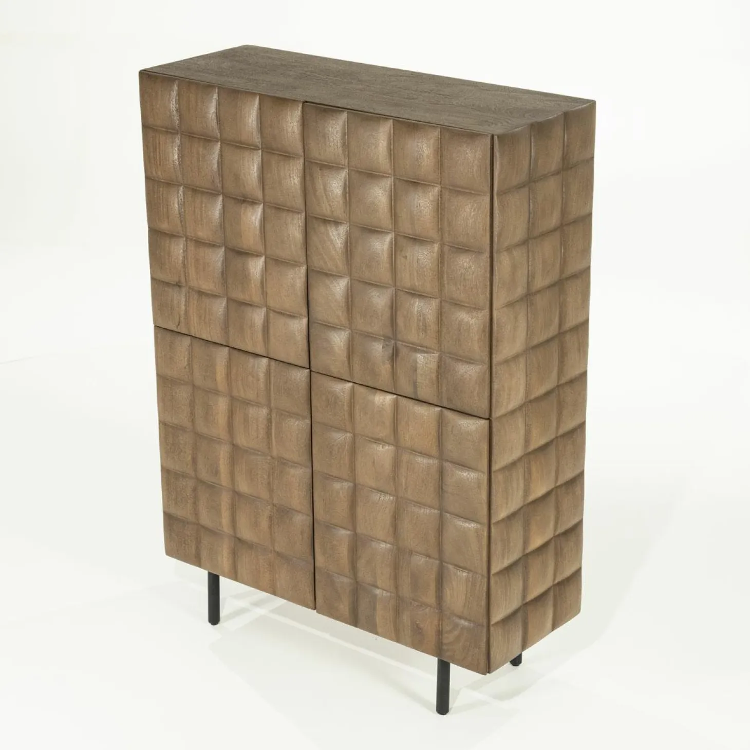 Opbergkast Felix Mangohout 147 x 109cm - Loft24.nl