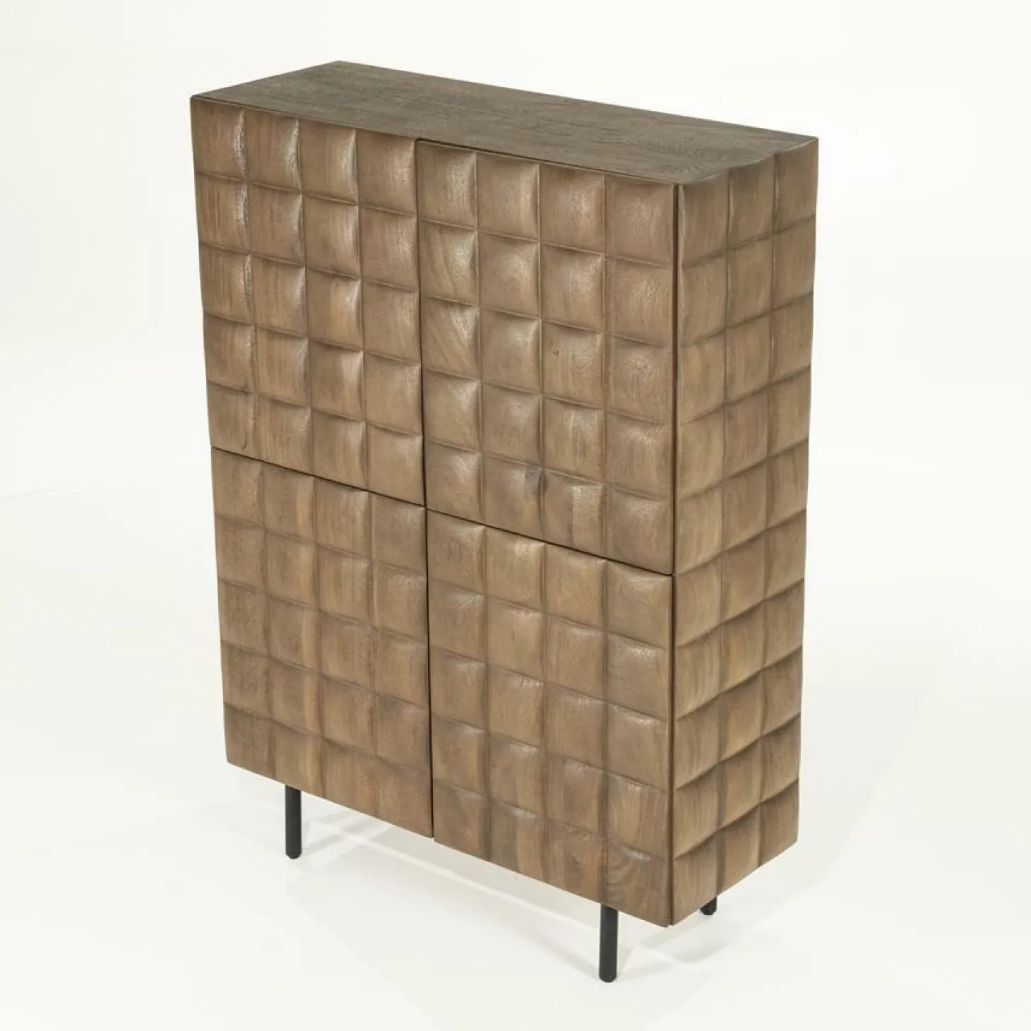 Opbergkast Felix Mangohout 147 x 109cm - Loft24.nl
