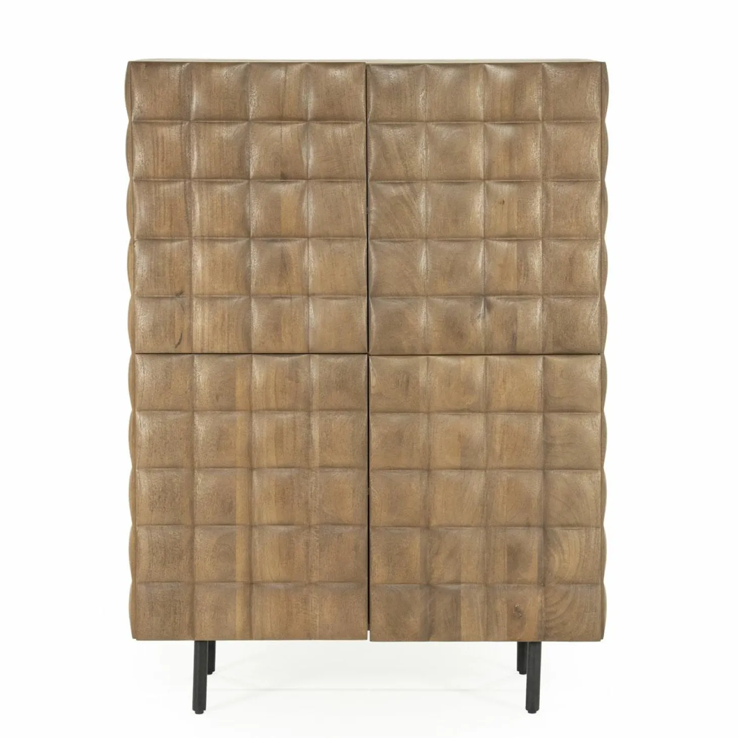 Opbergkast Felix Mangohout 147 x 109cm - Loft24.nl