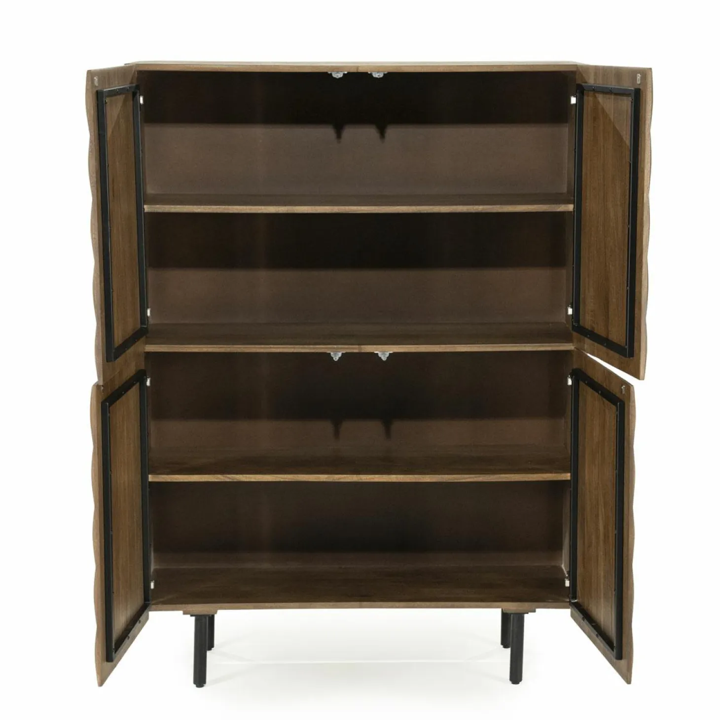 Opbergkast Felix Mangohout 147 x 109cm - Loft24.nl