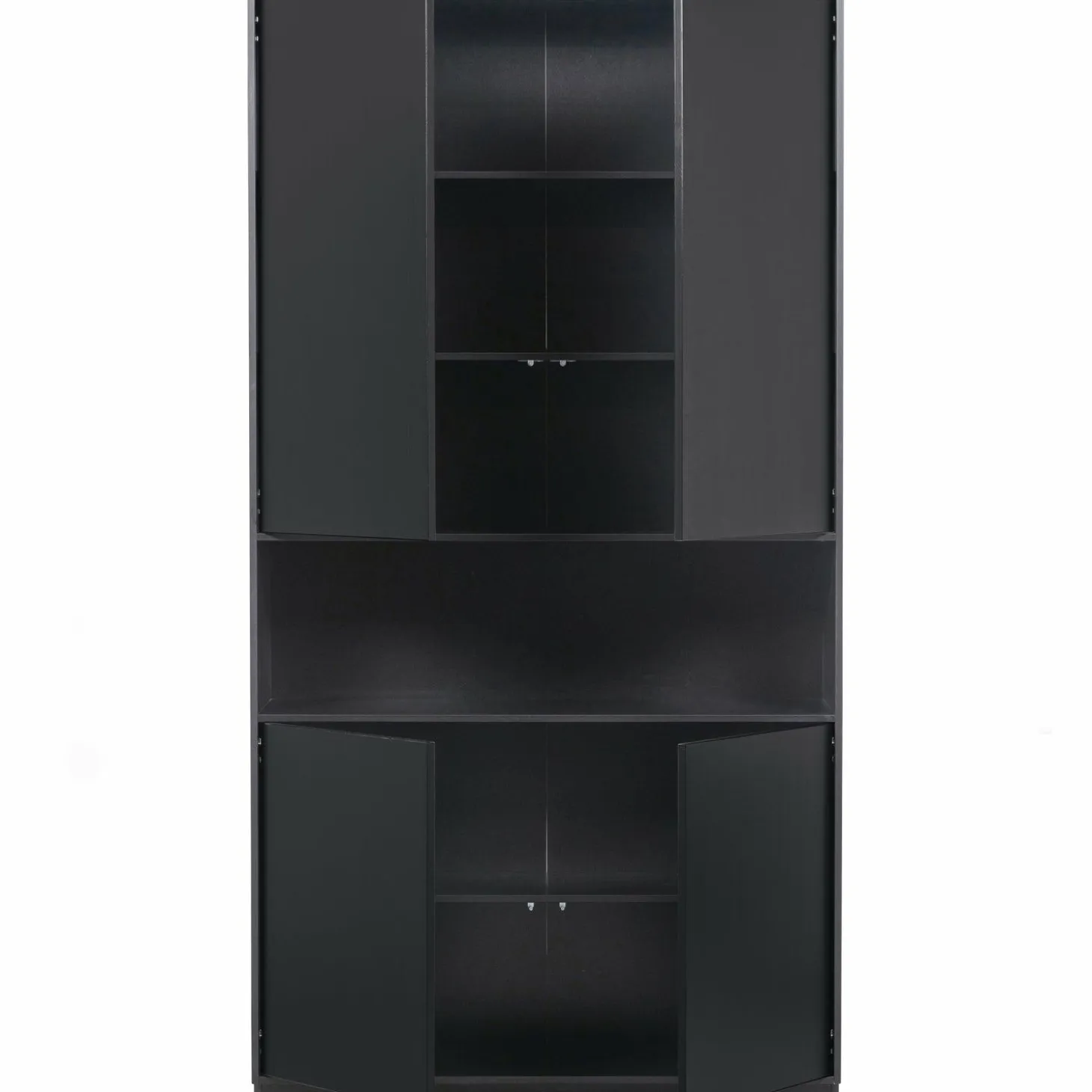 Opbergkast Finca Mat zwart, 210 x 110cm - Loft24.nl