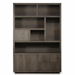 Opbergkast Helsinki Eikenhout 150 x 220 cm - Bruin - Loft24.nl