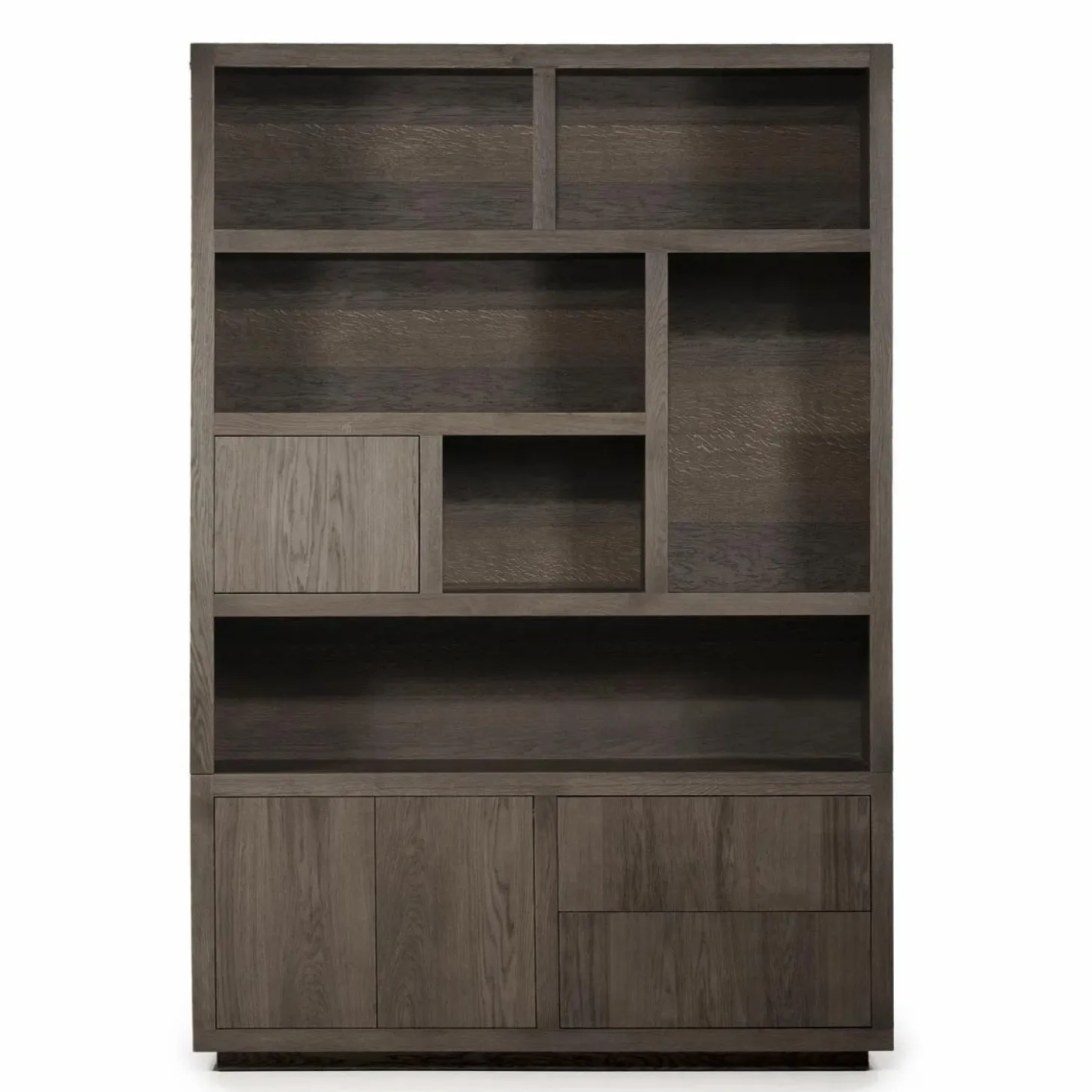 Opbergkast Helsinki Eikenhout 150 x 220 cm - Bruin - Loft24.nl