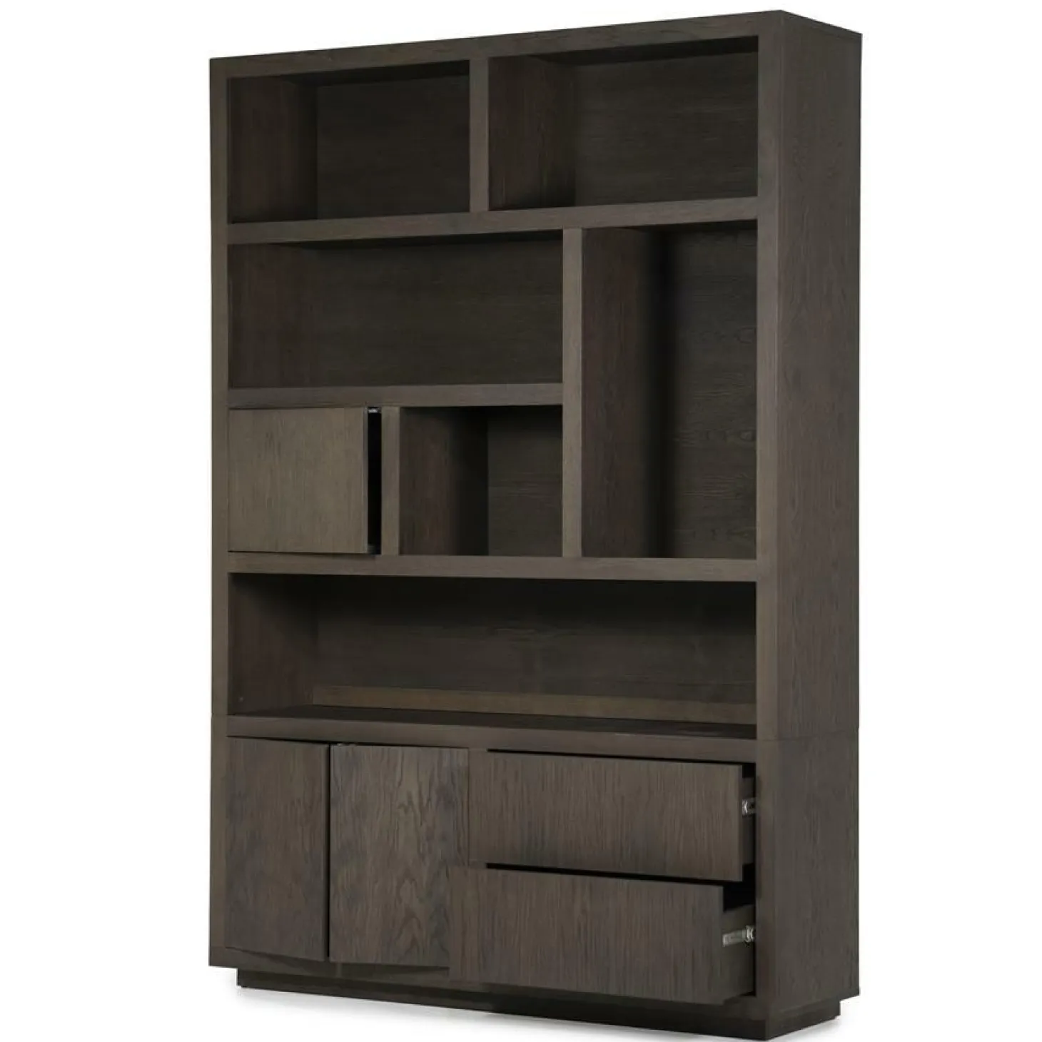 Opbergkast Helsinki Eikenhout 150 x 220 cm - Bruin - Loft24.nl