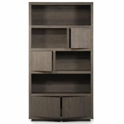 Opbergkast Helsinki Eikenhout 120 x 220 cm - Bruin - Loft24.nl