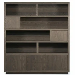 Opbergkast Helsinki Eikenhout 200 x 220 cm - Bruin - Loft24.nl