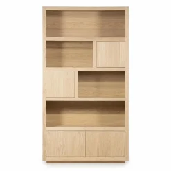 Opbergkast Helsinki Eikenhout 120 x 220 cm - Naturel - Loft24.nl