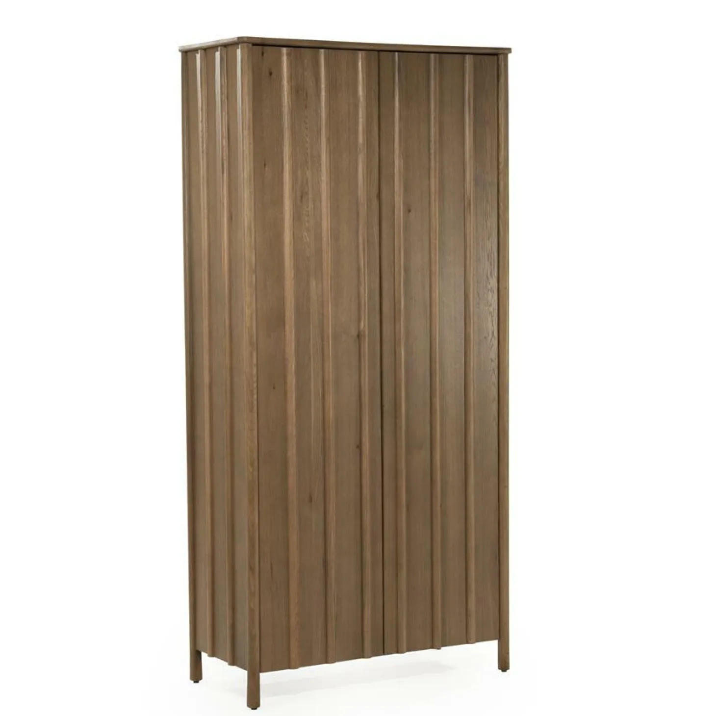 Opbergkast Jake Eikenhout 210 x 102cm - Bruin - Loft24.nl