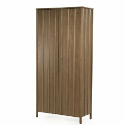 Opbergkast Jake Eikenhout 210 x 102cm - Naturel - Loft24.nl