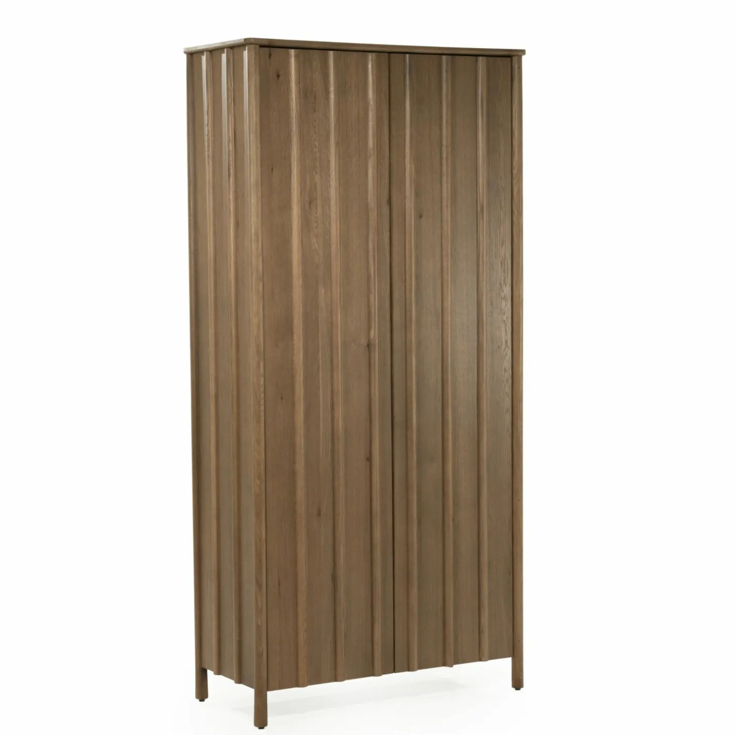 Opbergkast Jake Eikenhout 210 x 102cm - Naturel - Loft24.nl