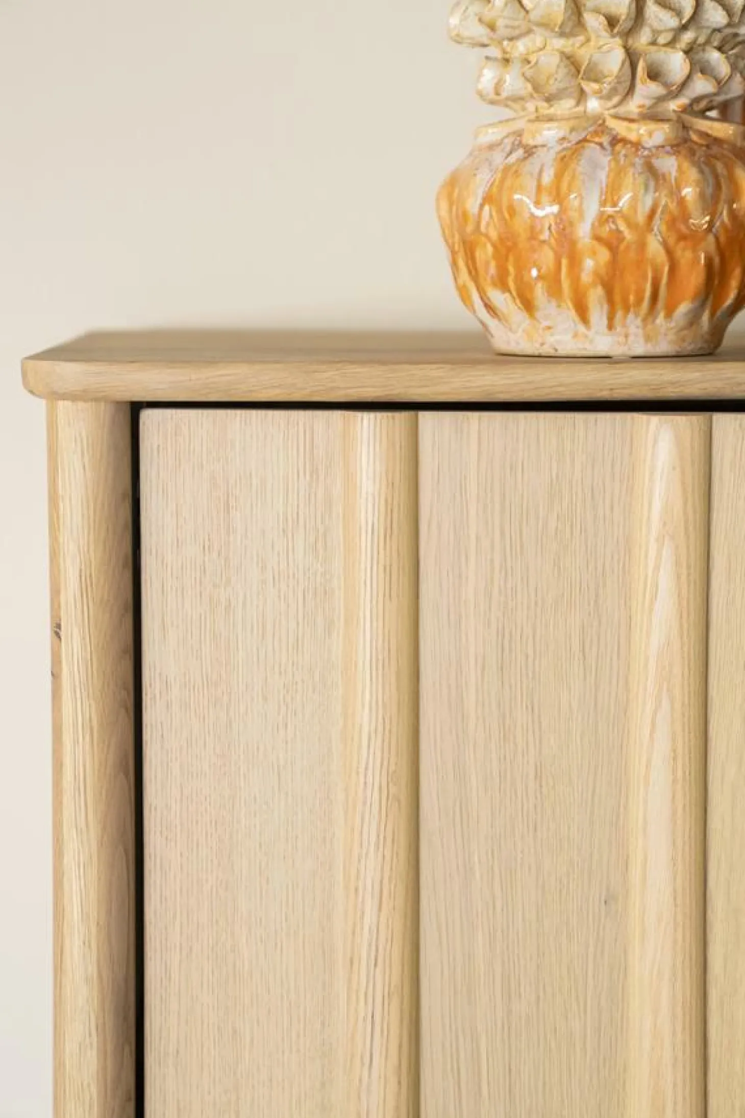 Opbergkast Jake Eikenhout 210 x 102cm - Naturel - Loft24.nl