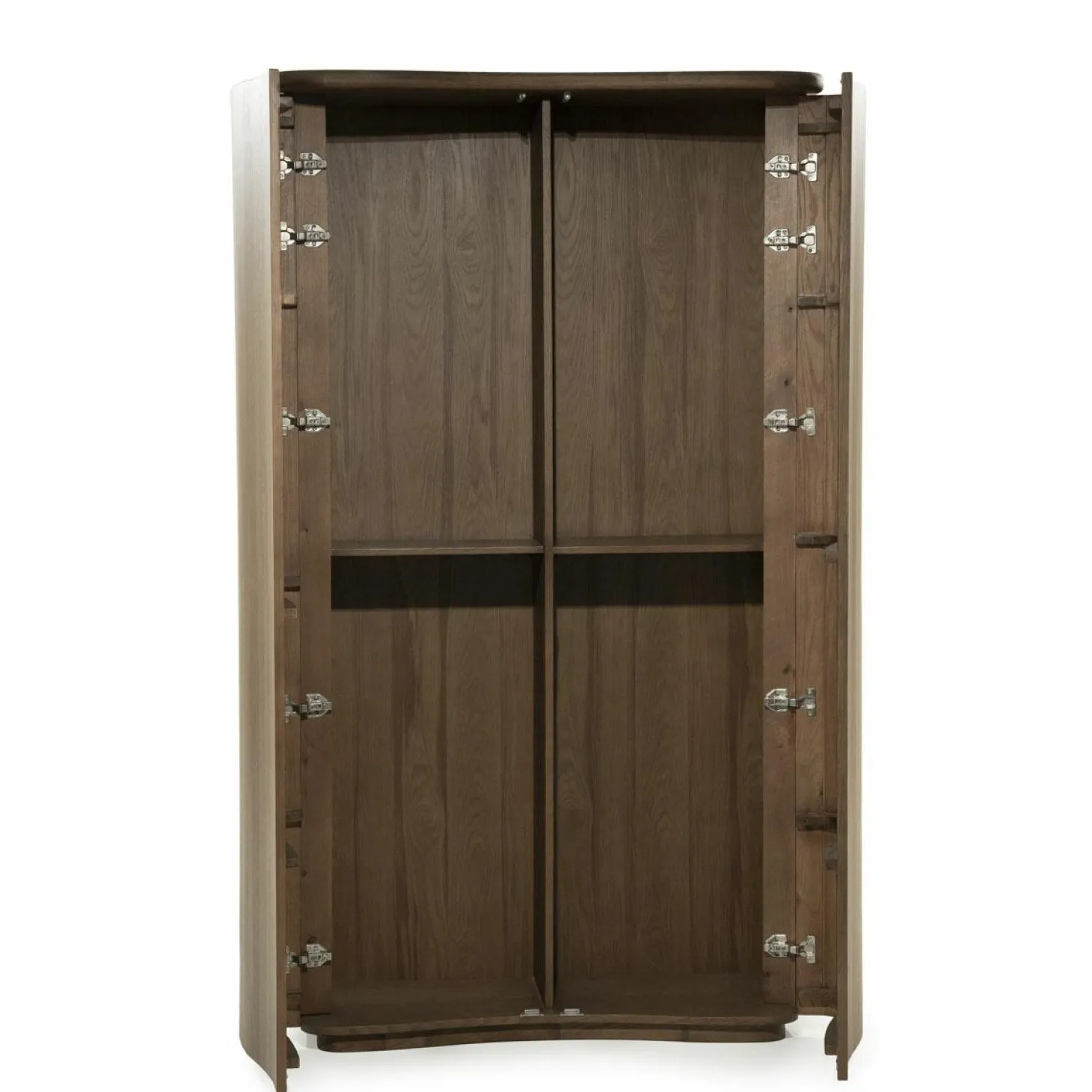 Opbergkast Josh Eikenhout 210 x 120cm - Bruin - Loft24.nl