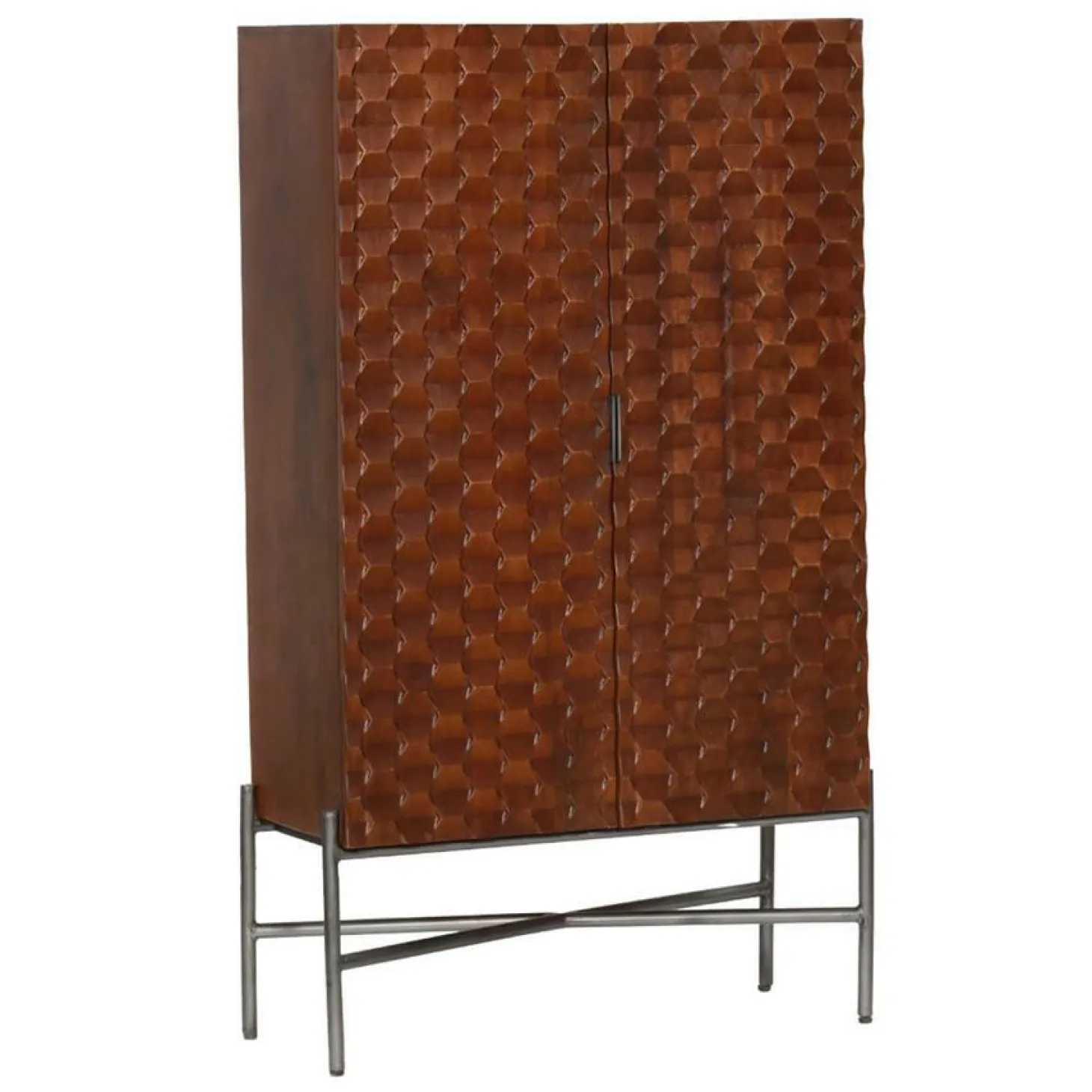 Opbergkast Paola Mangohout 160 x 90 cm - Loft24.nl