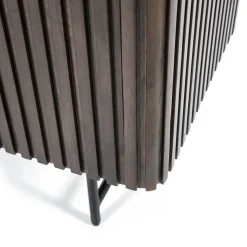 Opbergkast Remi Mangohout en Metaal 170 x 96 cm - Bruin - Loft24.nl