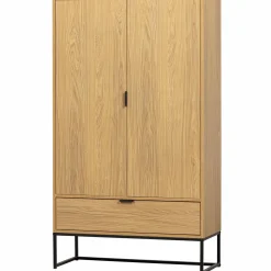 Opbergkast Silas Eiken, 149 x 85cm, kleur Naturel - Loft24.nl