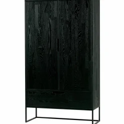 Opbergkast Silas, kleur Zwart - Loft24.nl
