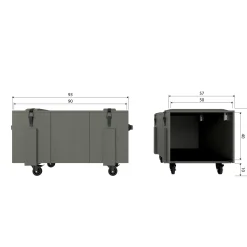 Opbergkist Bobby - Forest Green - Loft24.nl