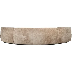 Organische Bank Colby Chenille 360cm - Naturel - Loft24.nl