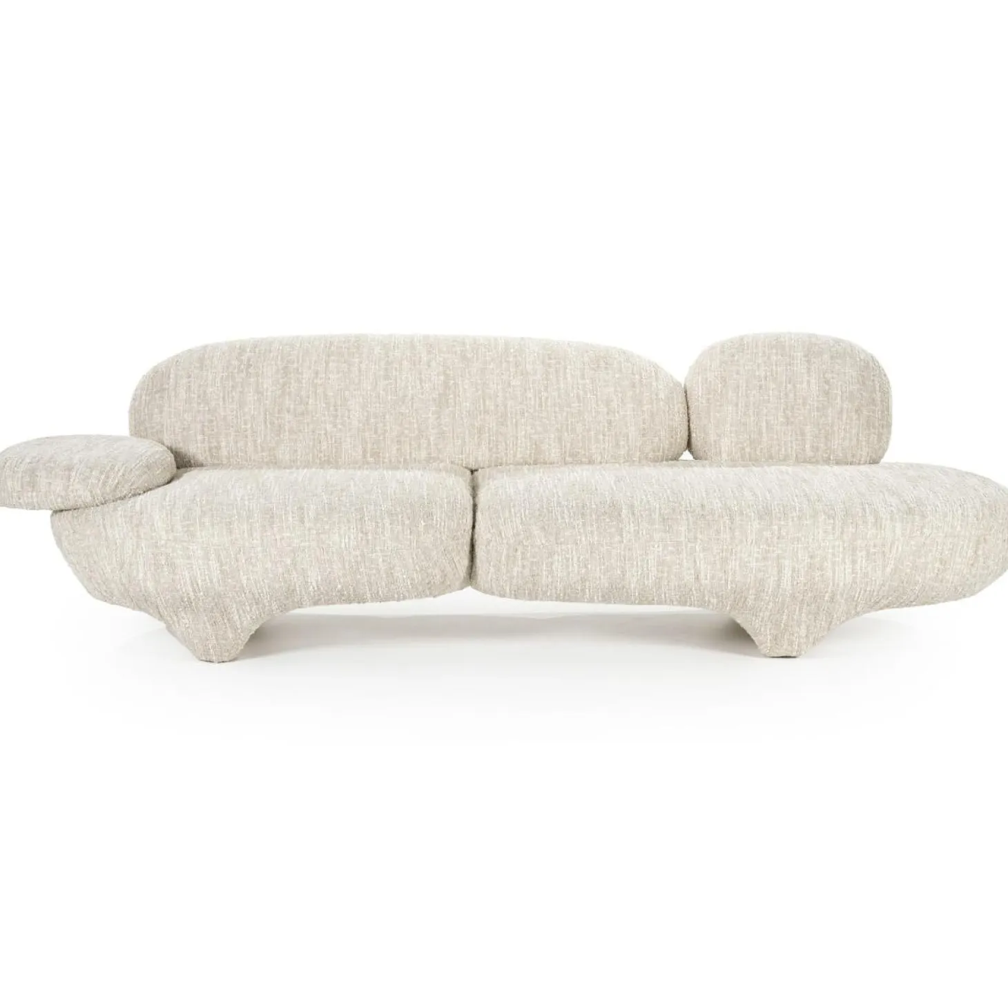 Organische Bank Jayden Beige - 265cm - Loft24.nl