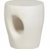 Organische Bijzettafel Mica 40cm - Naturel - Loft24.nl