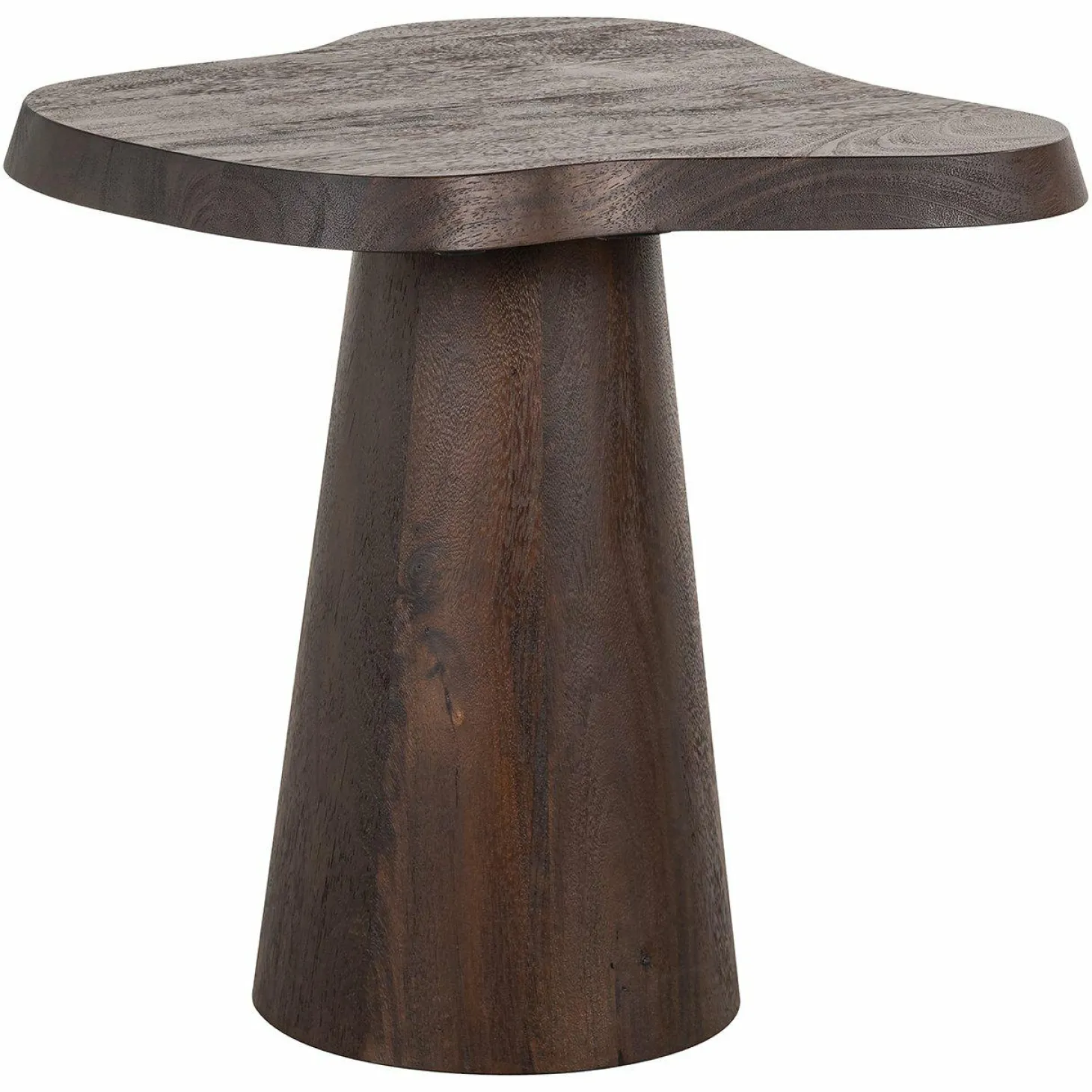 Organische Bijzettafel Odile - Mangohout - Loft24.nl
