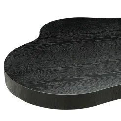 Organische Eettafel Bogor Eiken 265 x 115 cm - Dark Coffee - Loft24.nl