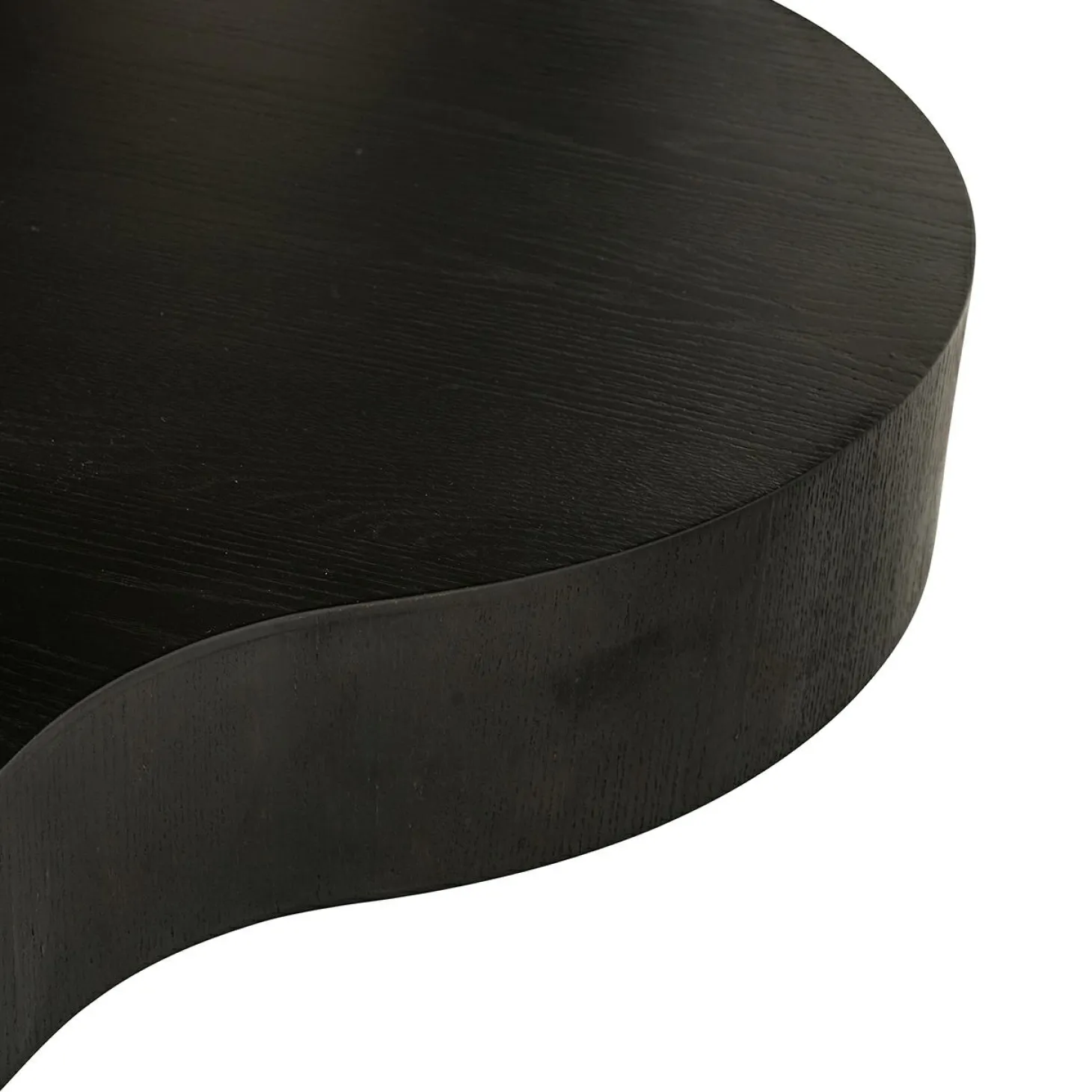 Organische Eettafel Bogor Eiken 265 x 115 cm - Dark Coffee - Loft24.nl