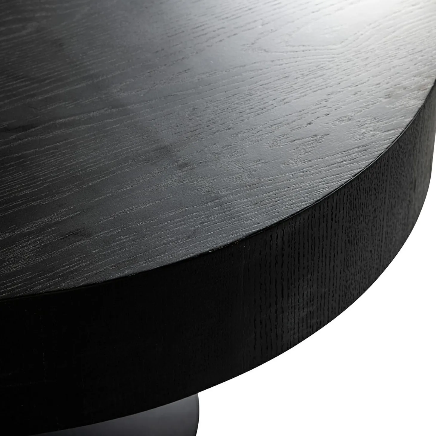 Organische Eettafel Bogor Eiken 265 x 115 cm - Dark Coffee - Loft24.nl