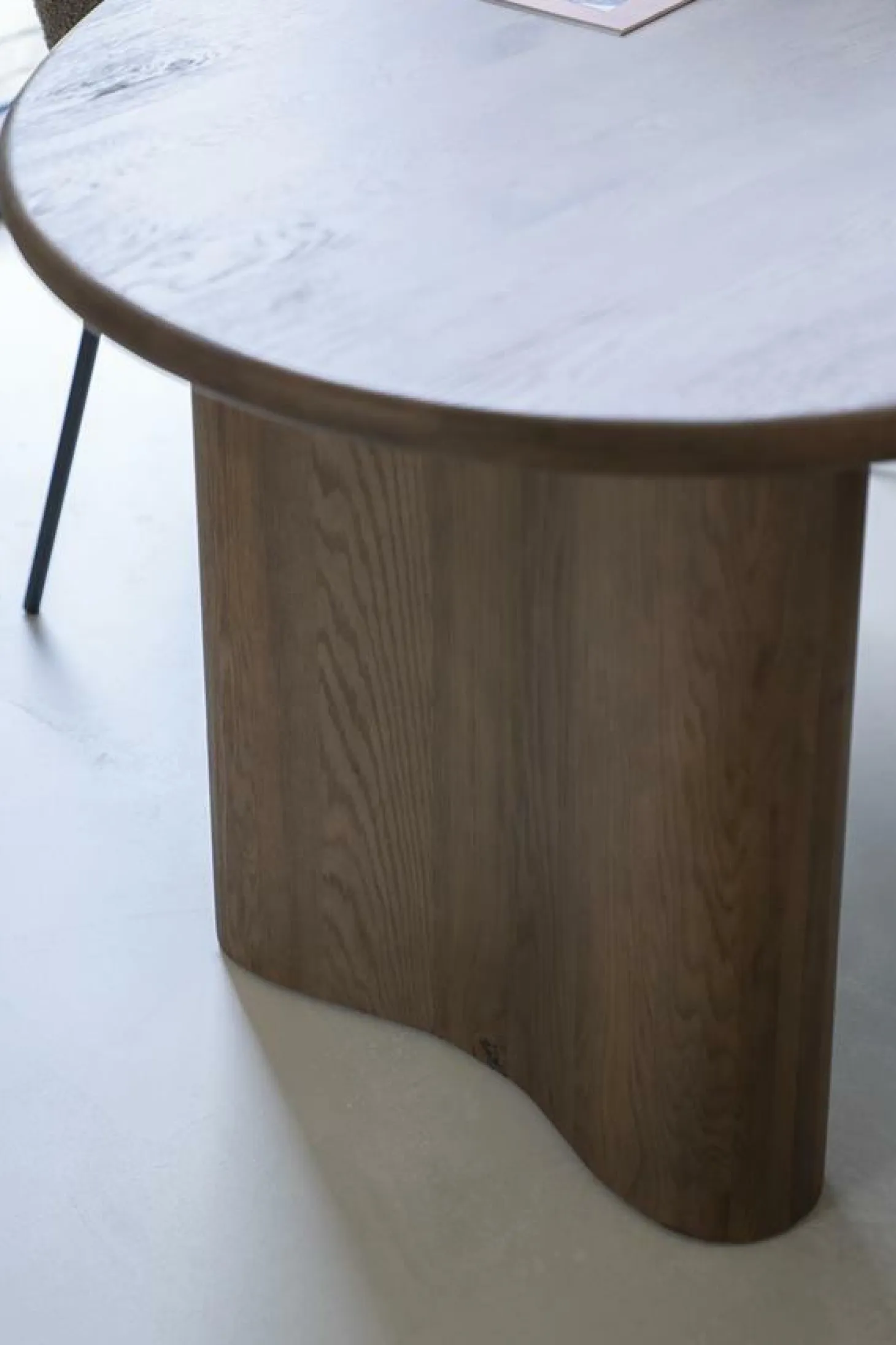 Organische Eettafel Josh 250 x 110 cm- kleur Bruin - Loft24.nl