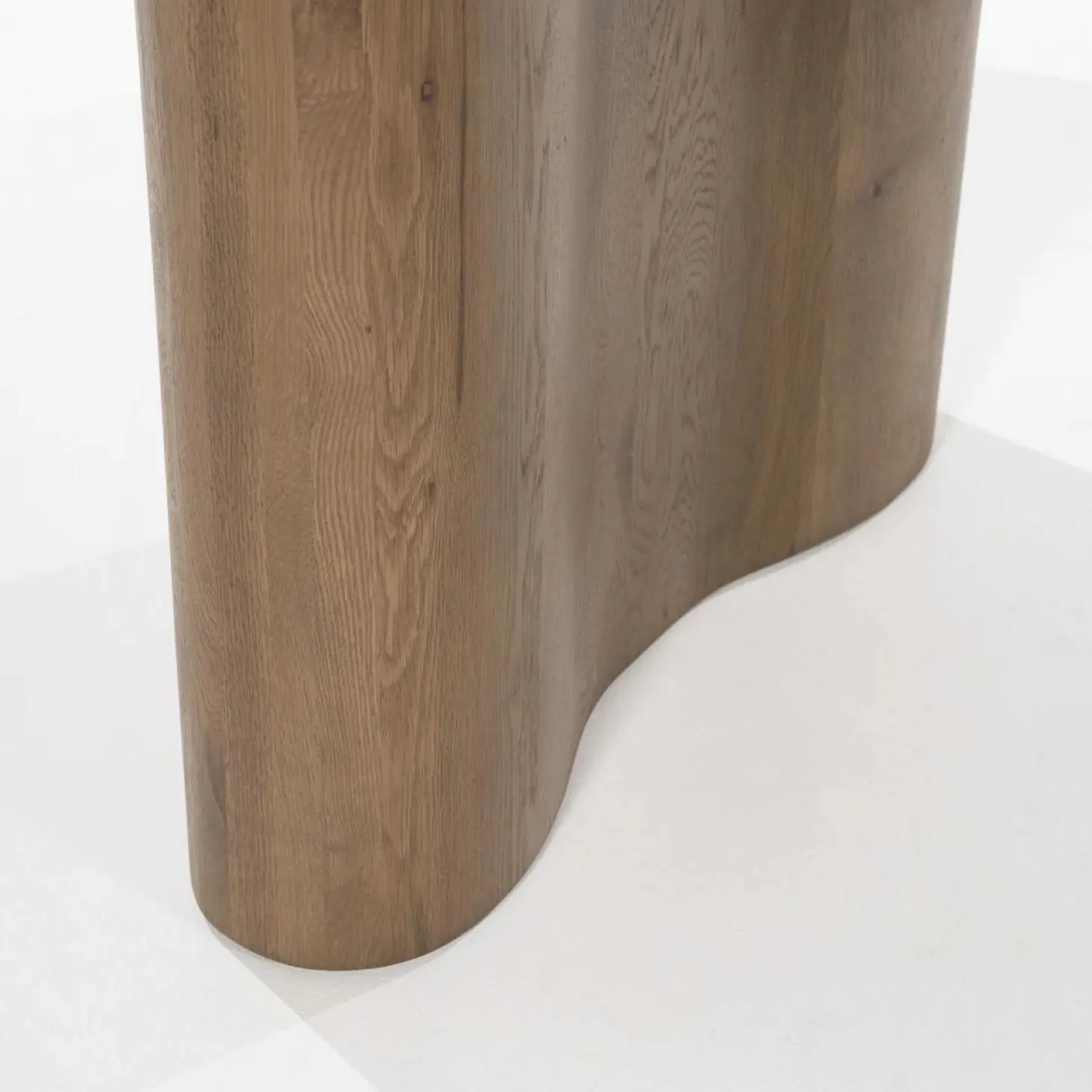 Organische Eettafel Josh 250 x 110 cm- kleur Bruin - Loft24.nl