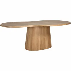 Organische Eettafel Riva Eiken 230 x 110 cm - Naturel - Loft24.nl